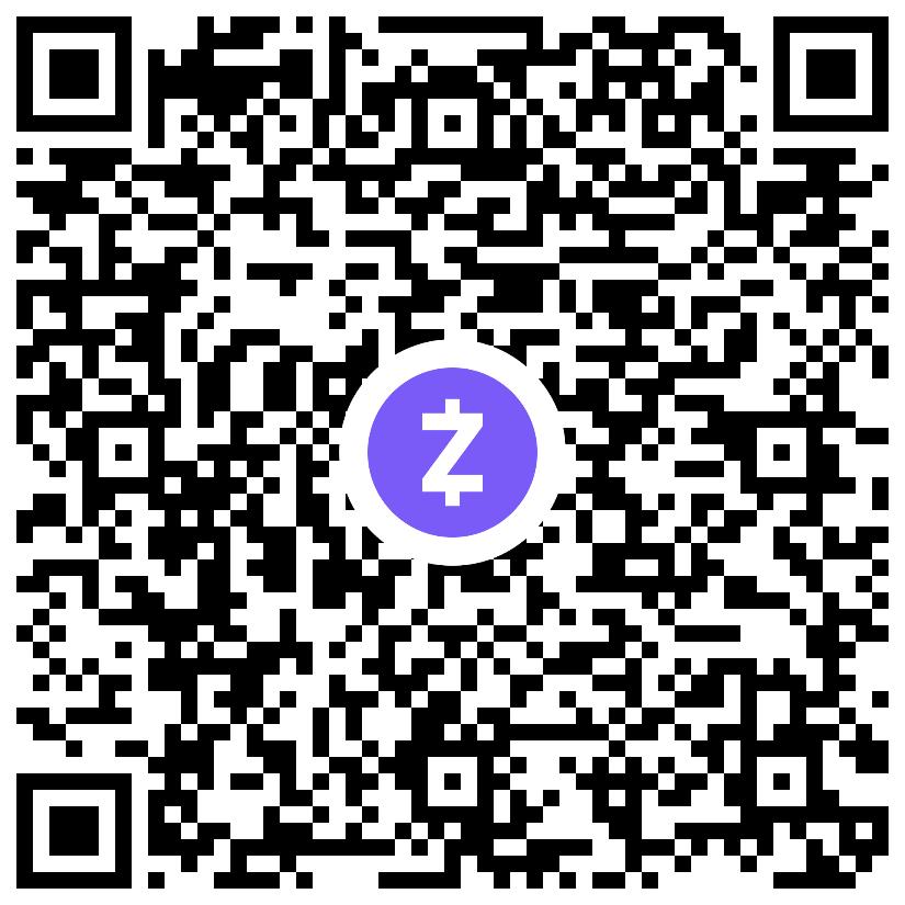 Donate Zcash QR